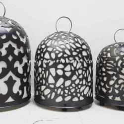 Lampu Taman Kurungan Ukir Anti Korosi